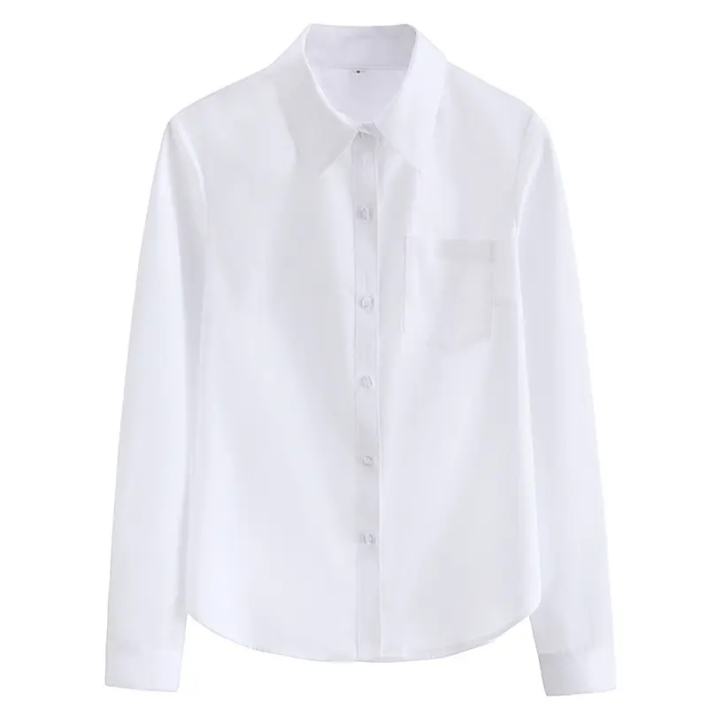 White Long Sleeve Shirt Size:15
